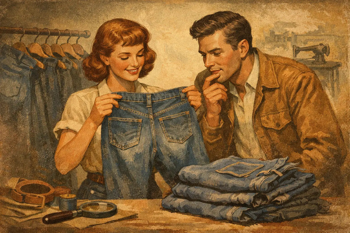How to Date Vintage Denim Without the Guesswork