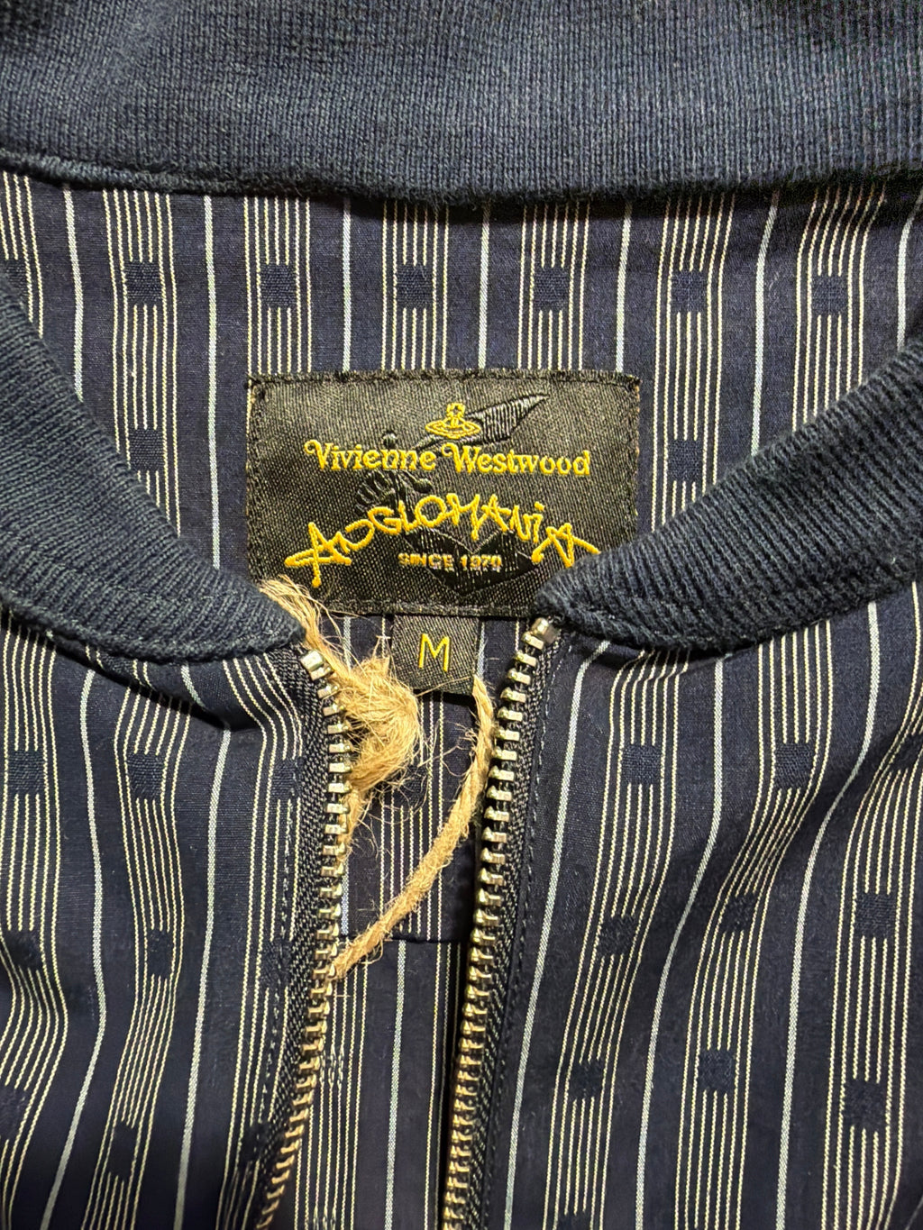 Vivienne Westwood Anglomania Striped Bomber Shirt