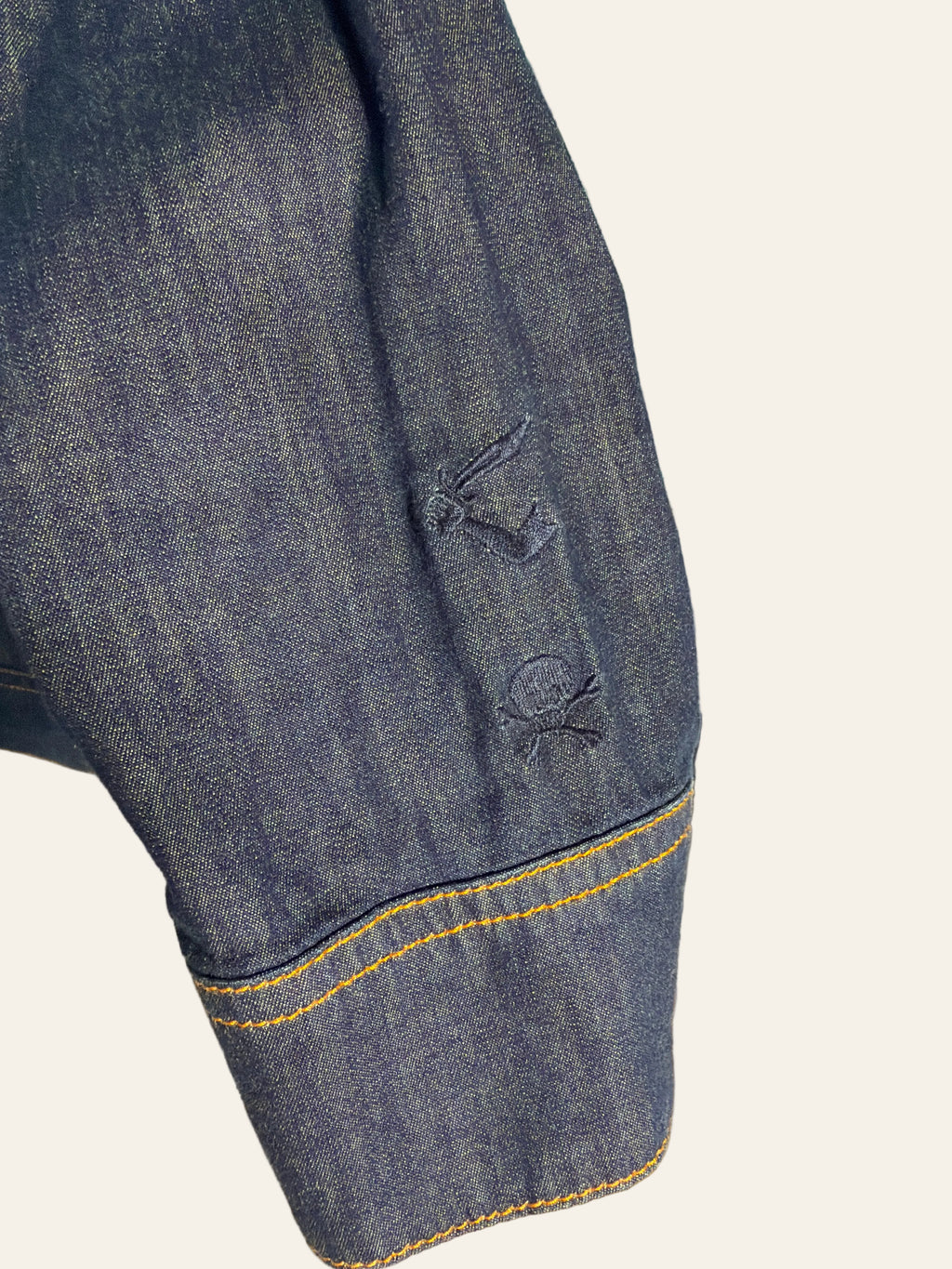 Vivienne Westwood Anglomania “Who Are Our Rulers?” Denim Jacket