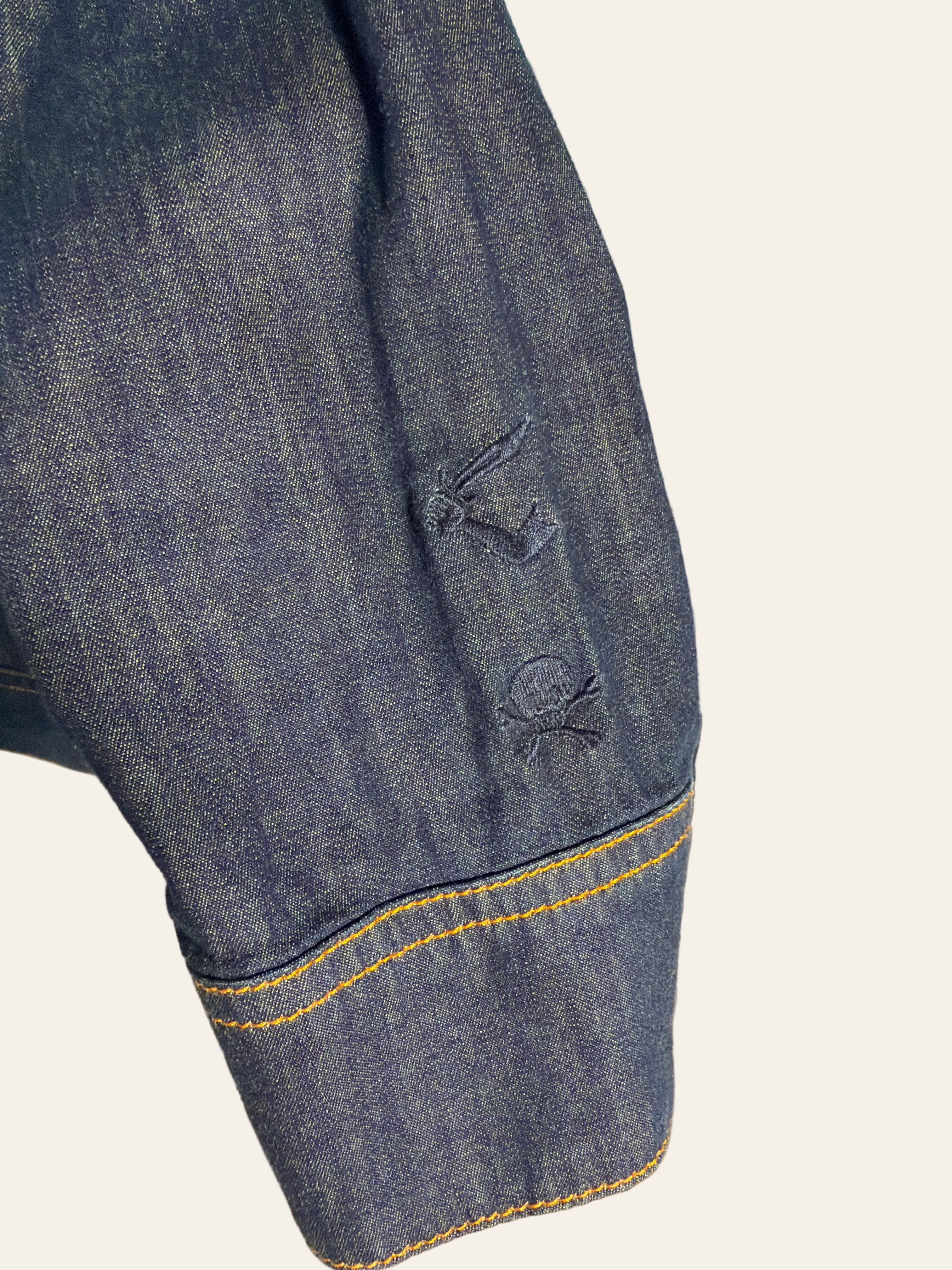 Vivienne Westwood Anglomania “Who Are Our Rulers?” Denim Jacket