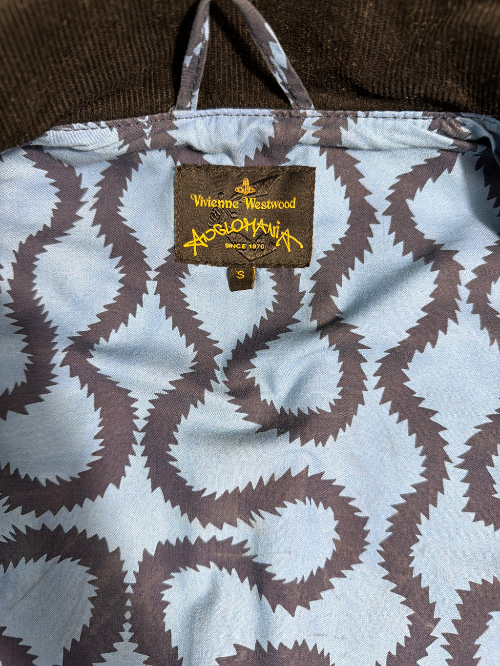 Vivienne Westwood Contrast Corduroy Panel Denim Field Jacket