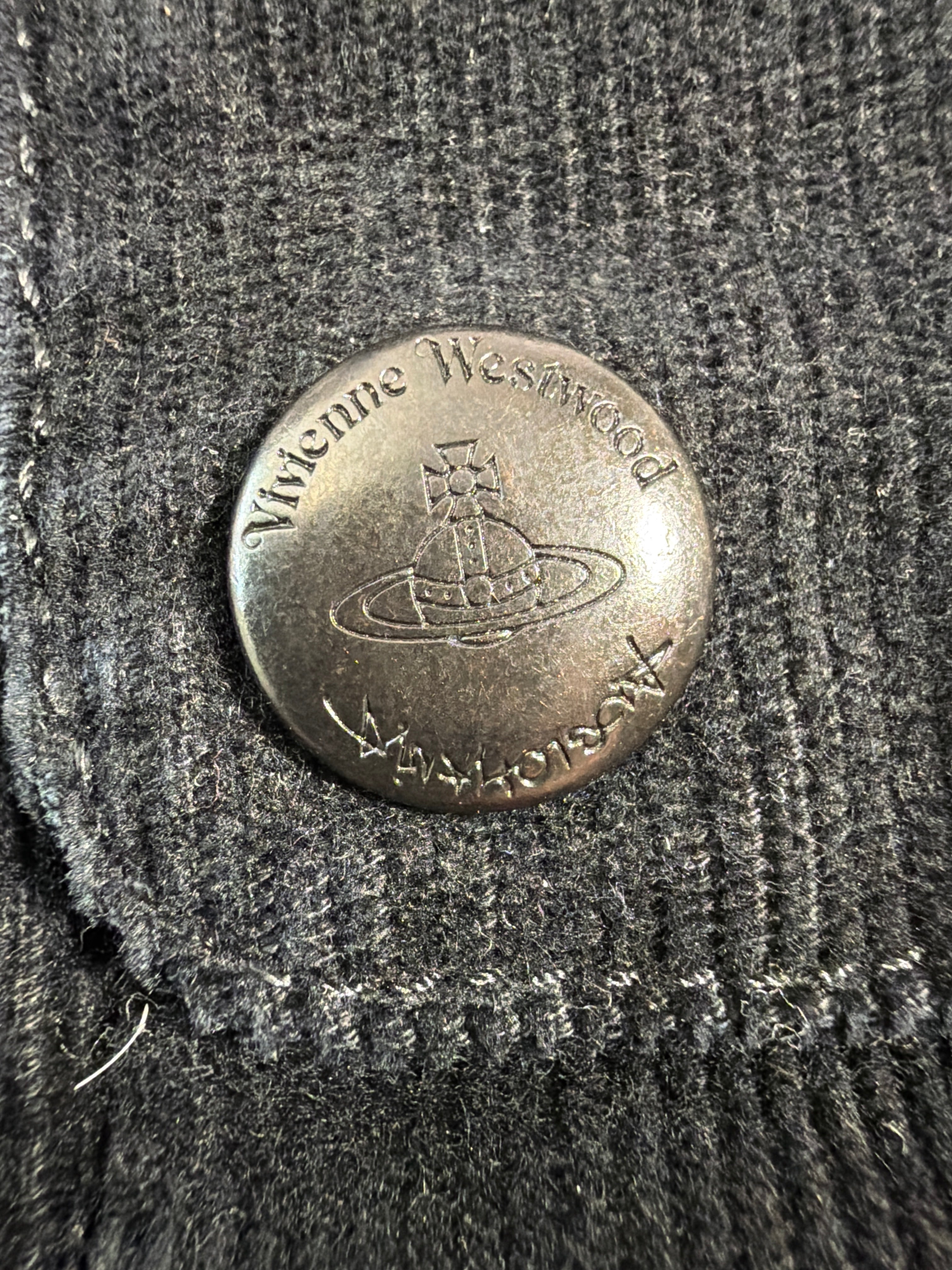 Vivienne Westwood Contrast Corduroy Panel Denim Field Jacket
