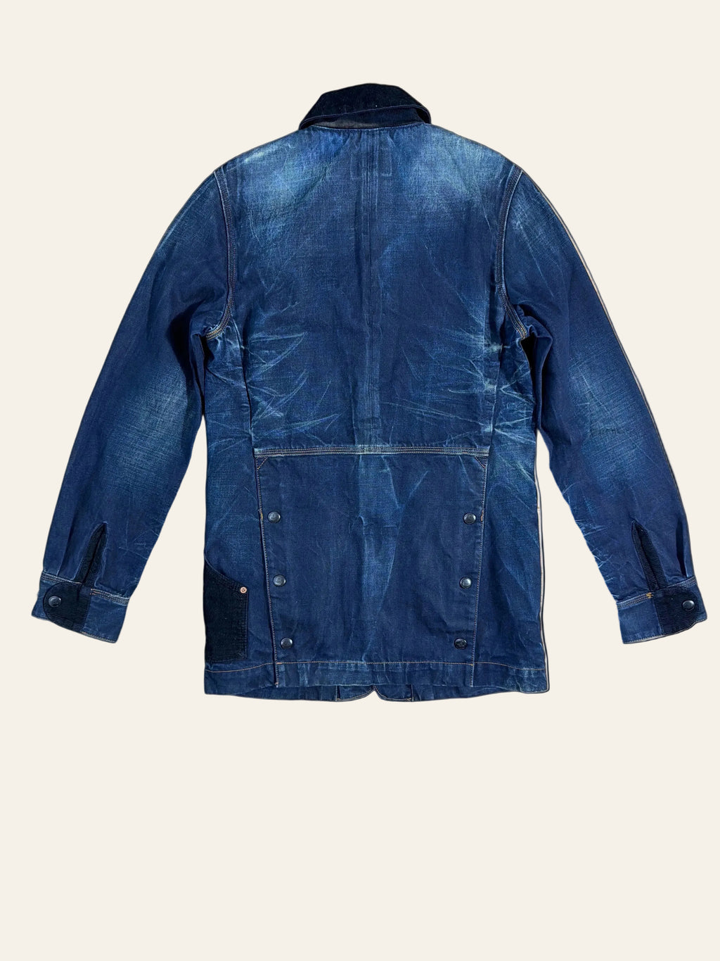 Vivienne Westwood Contrast Corduroy Panel Denim Field Jacket