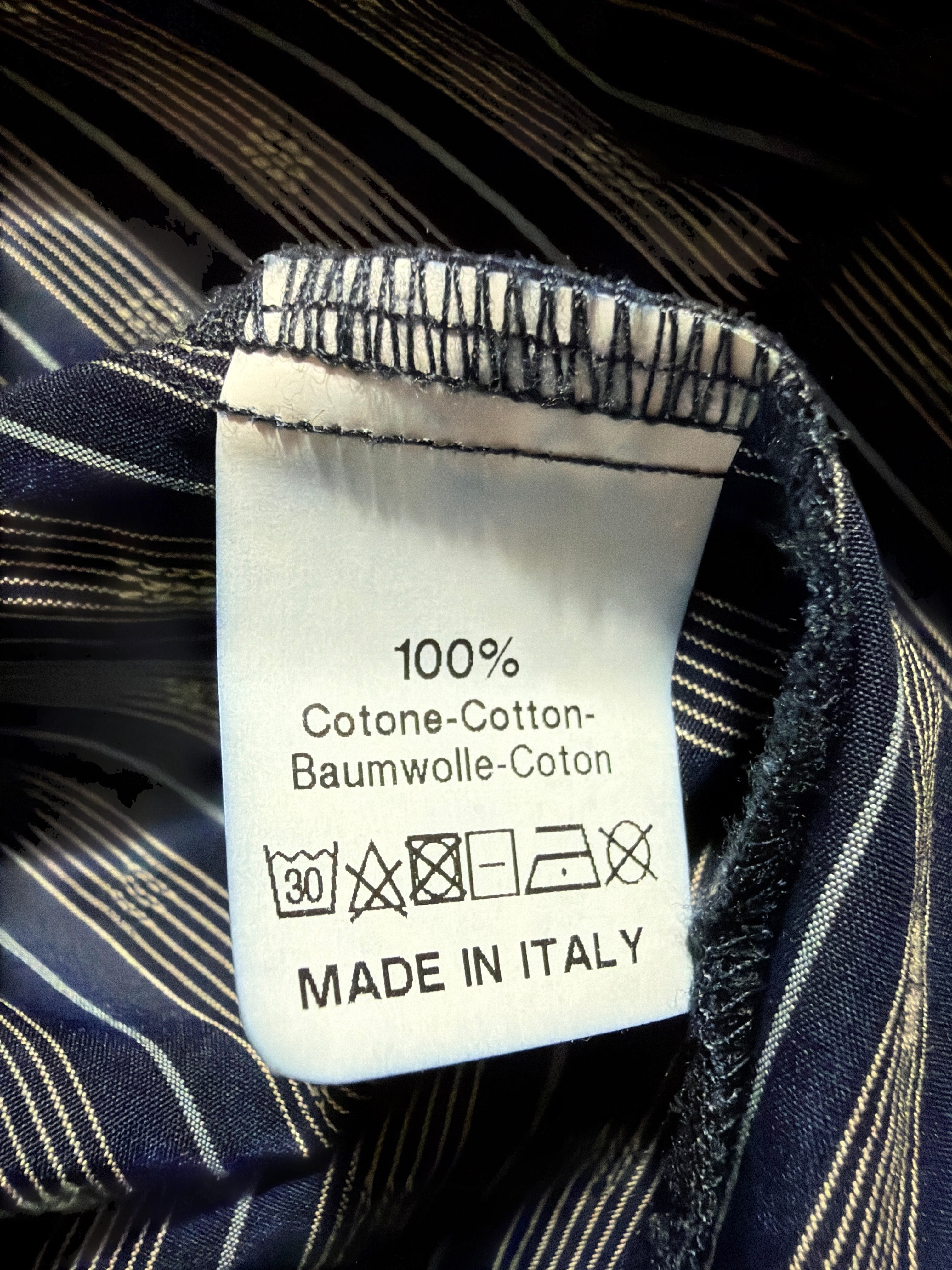 Vivienne Westwood Anglomania Striped Bomber Shirt