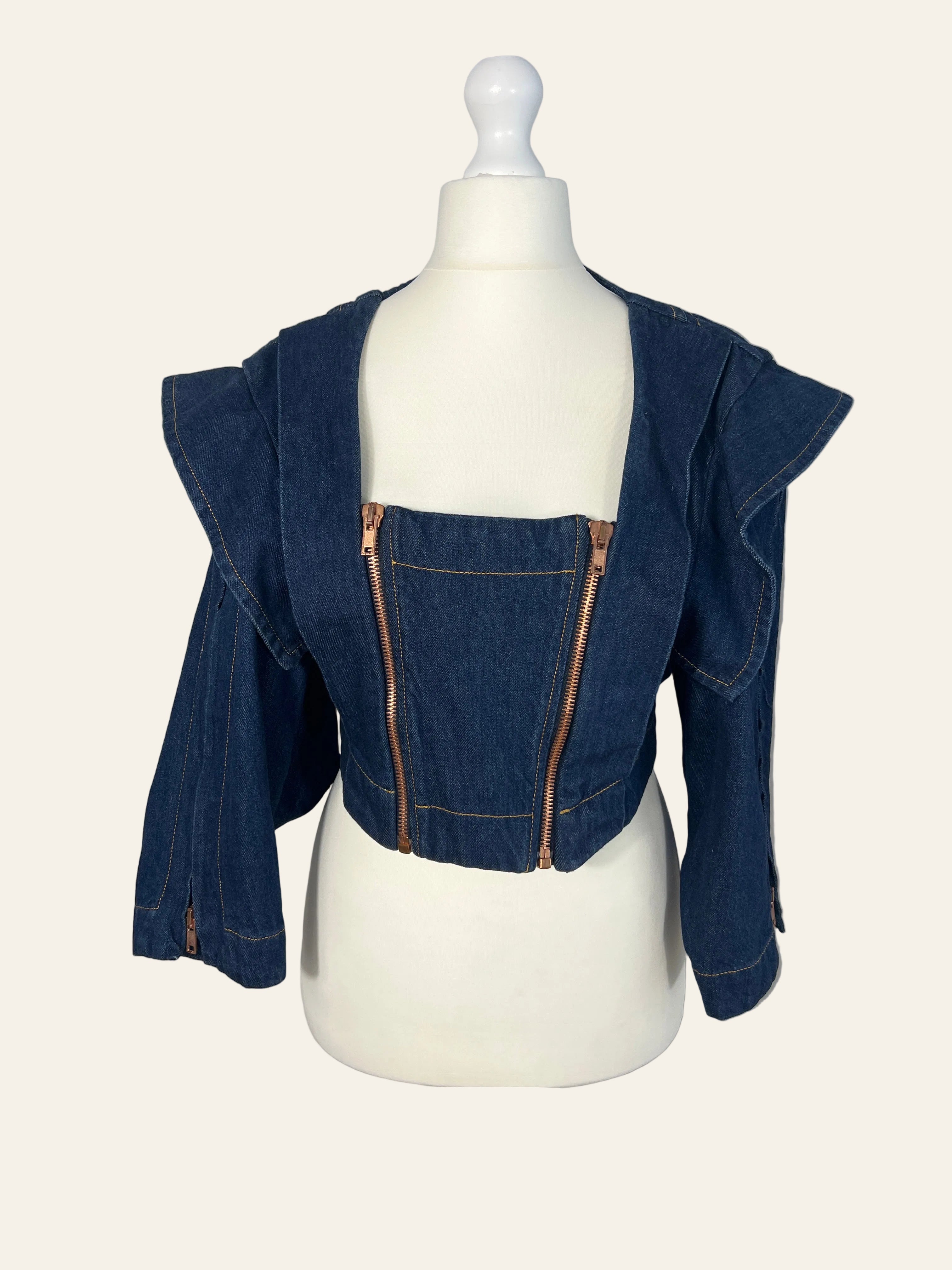 Vivienne Westwood Anglomania Metal Jacket | Pre-Owned – Lolly and