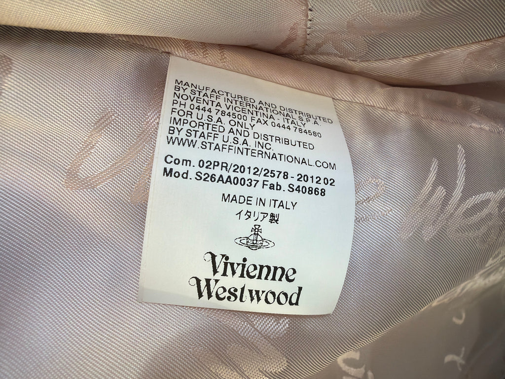 Vivienne Westwood Red Label Camel Drape Collar Coat