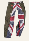 Lolly & Lotus Freedom Reworked Army Union Jack Jeans
