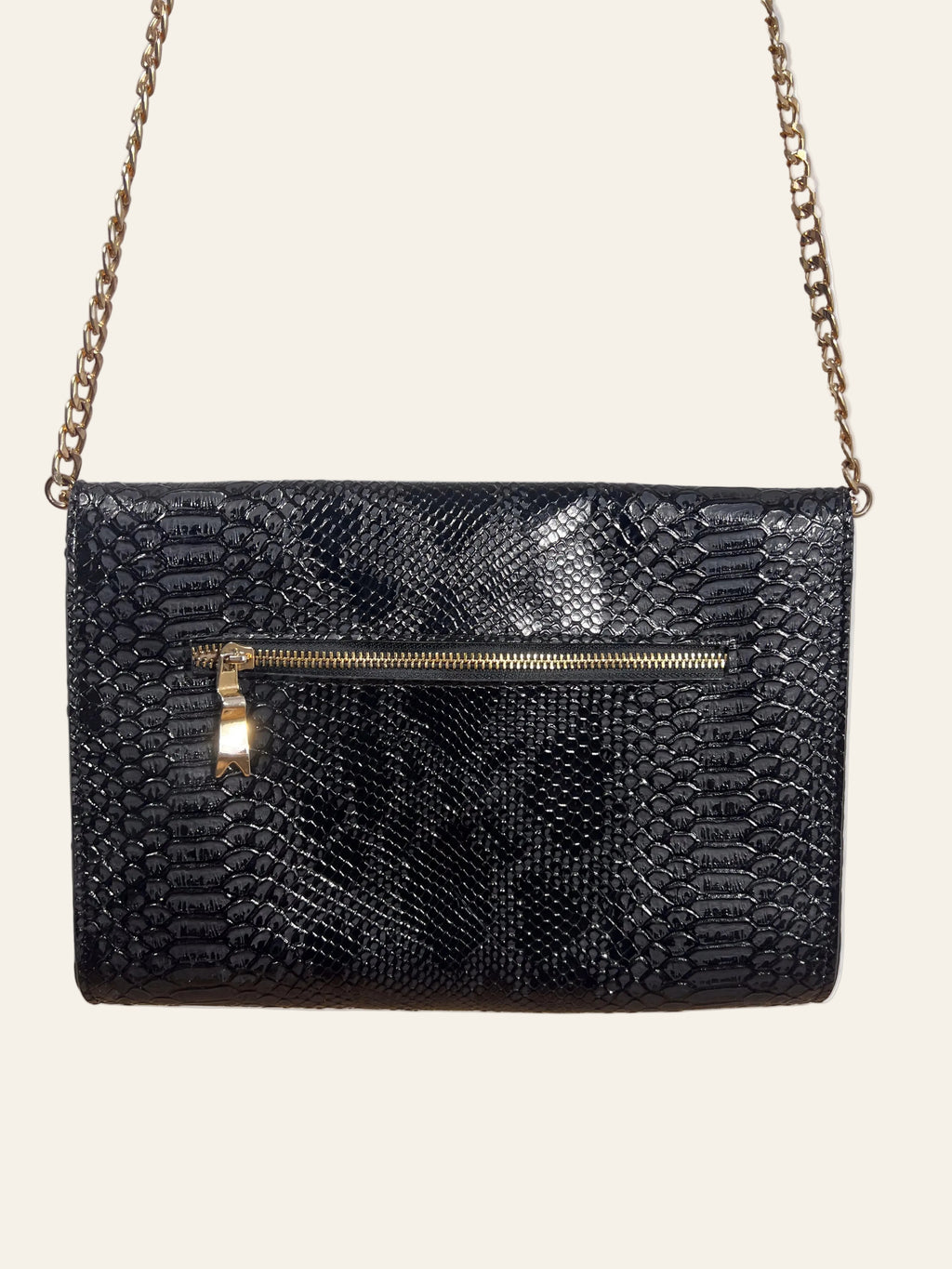 Vivienne Westwood Chancery Moc Croc Orb Clutch Bag