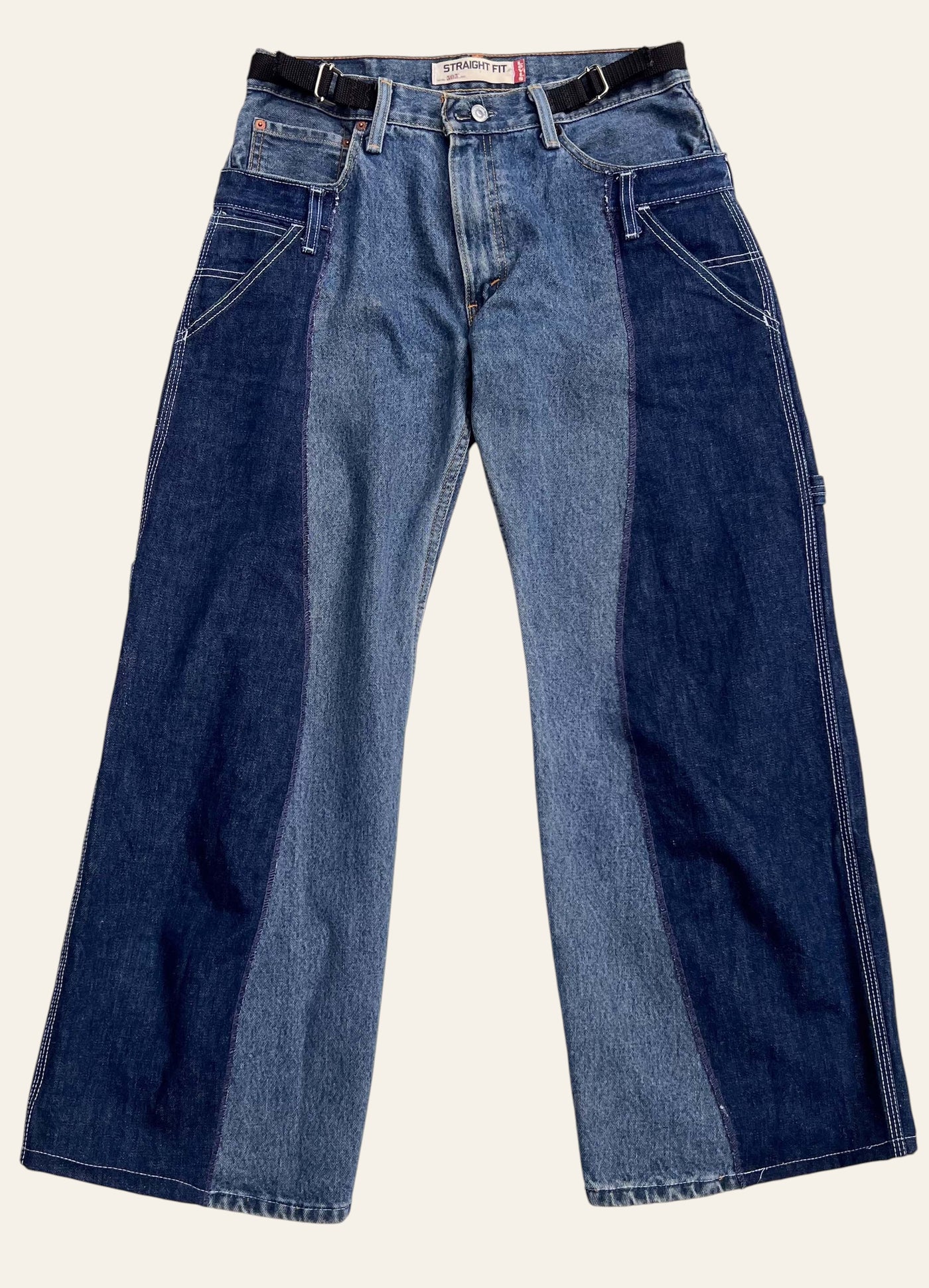 Lolly & Lotus Freedom Reworked Carpenter Jeans