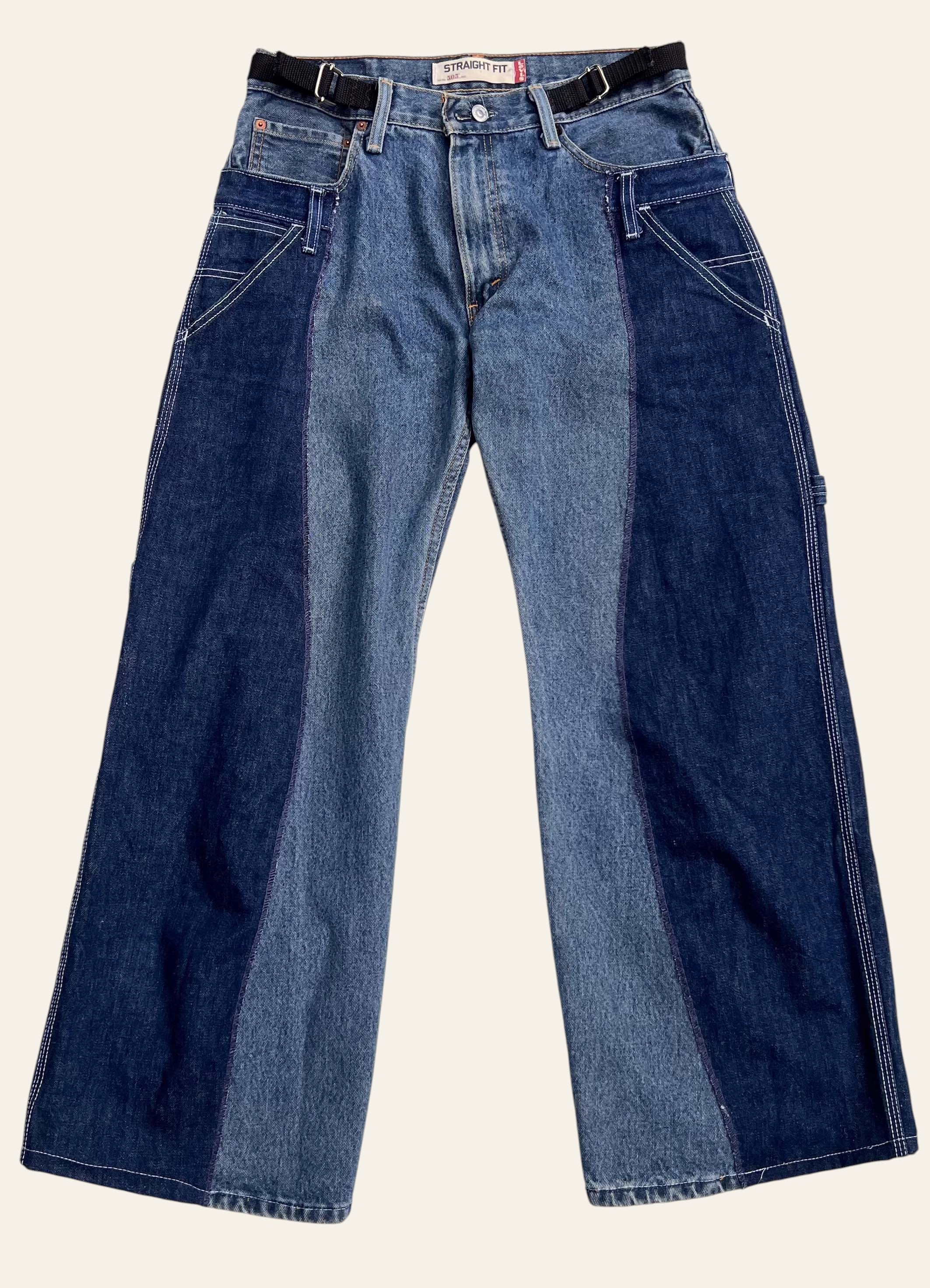Lolly & Lotus Freedom Reworked Carpenter Jeans