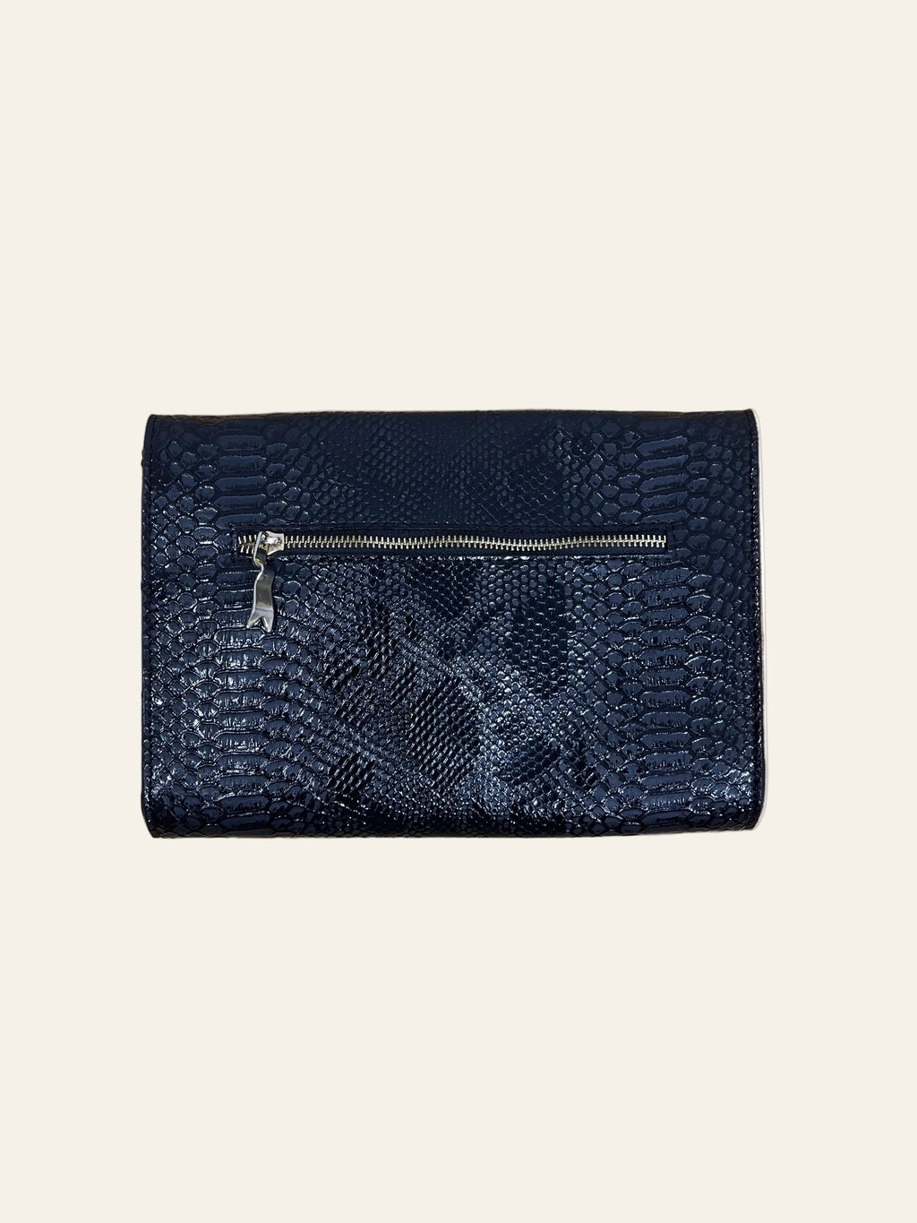 Vivienne Westwood Chancery Moc Croc Orb Clutch Bag