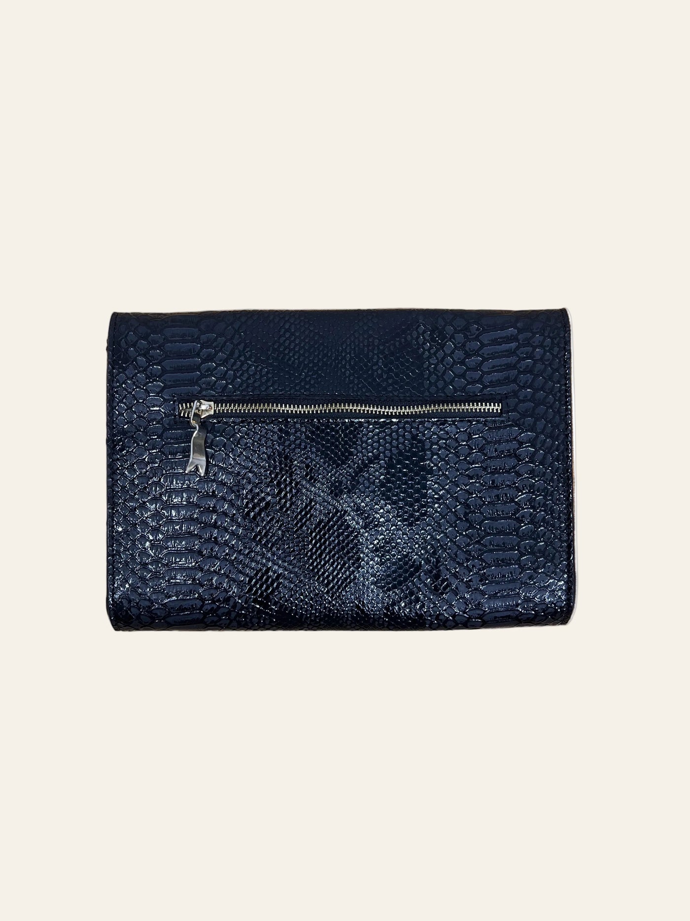 Vivienne Westwood Chancery Moc Croc Orb Clutch Bag