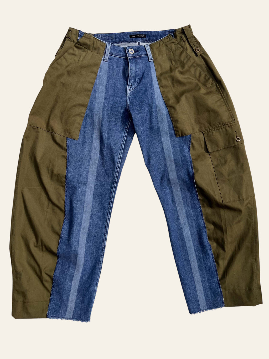 Lolly & Lotus Freedom Reworked Optix Army Jeans