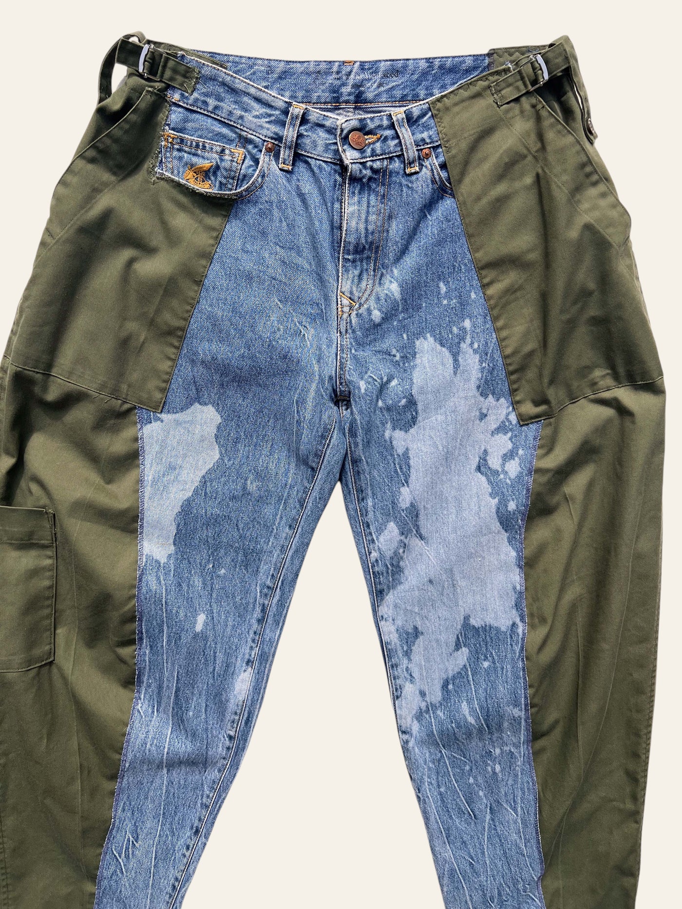 Lolly & Lotus Freedom Reworked Climate Cargo Jeans