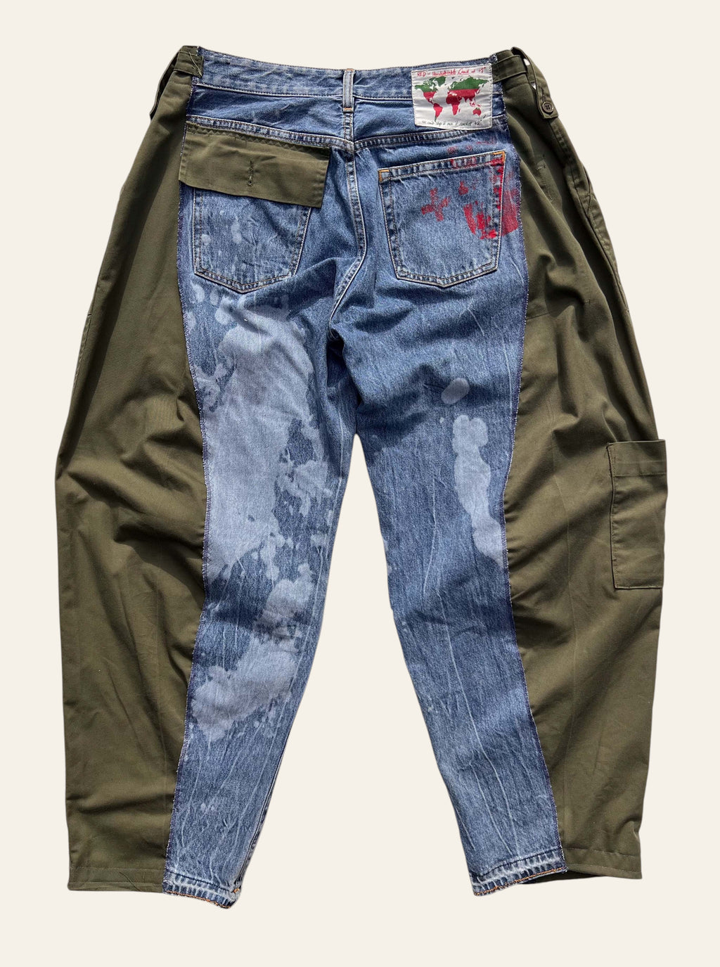 Lolly & Lotus Freedom Reworked Climate Cargo Jeans