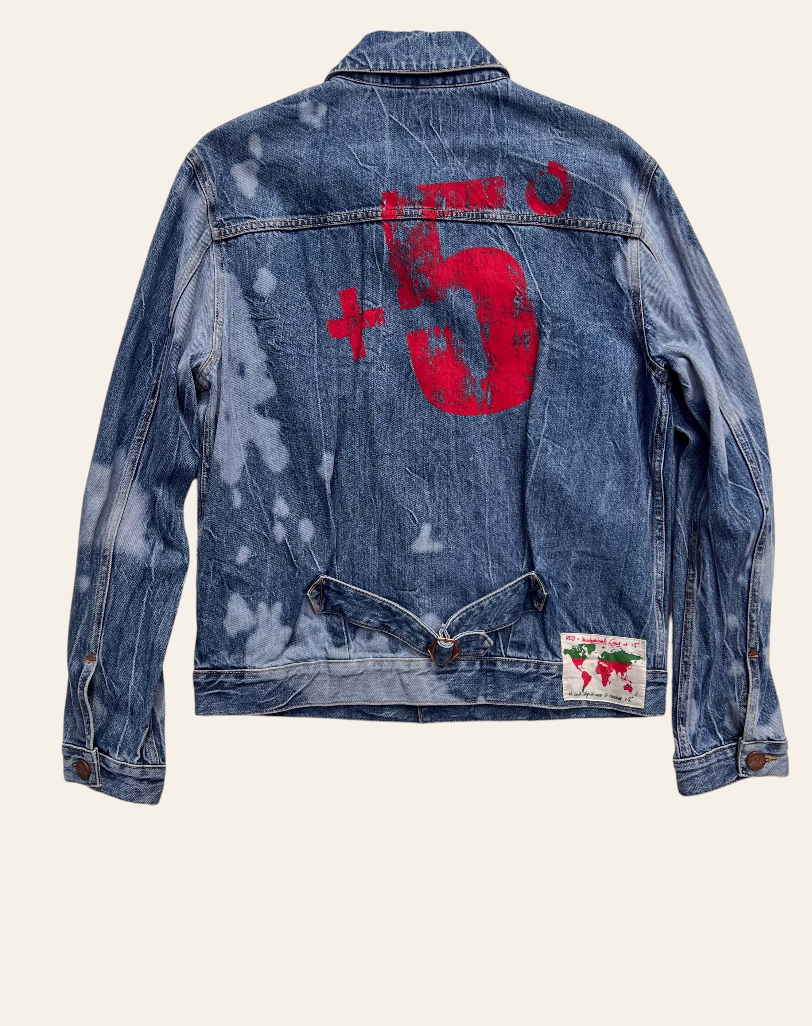 Vivienne Westwood +5 Climate Map Denim Jacket