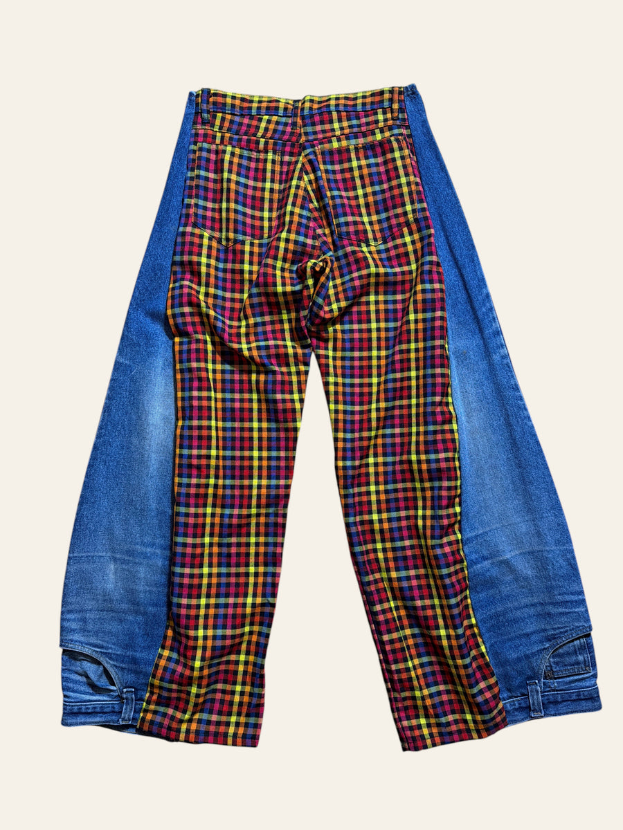 Lolly & Lotus Freedom Reworked 1980s upside down Golfing Pants