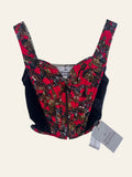 Vivienne Westwood Sonnet 18 Orb Print Corset Top