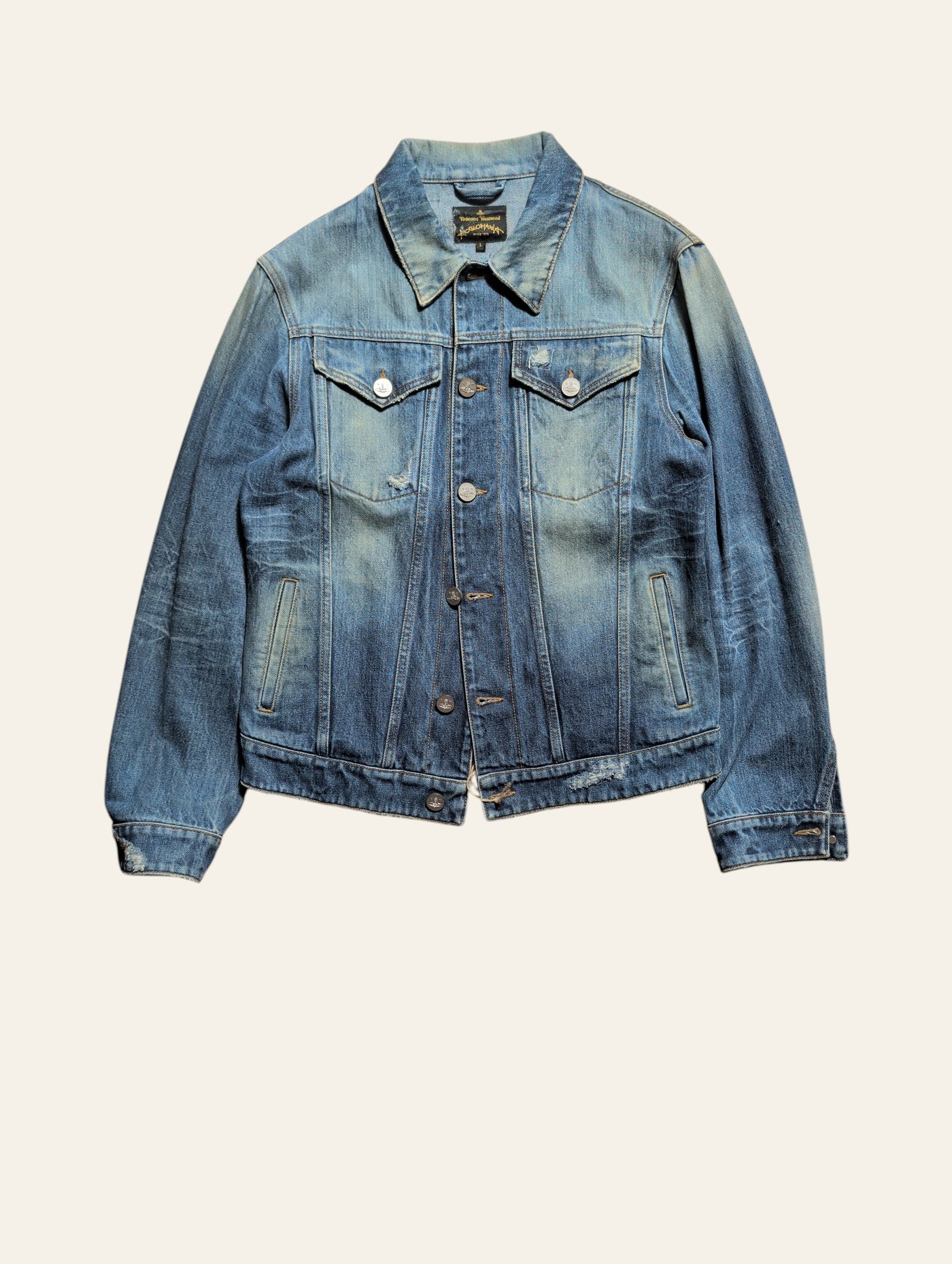 Vivienne Westwood Anglomania D.Ace Classic Denim Jacket – Size L