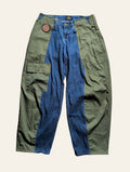 Lolly & Lotus Freedom Reworked Vintage army jeans