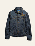 Vivienne Westwood Anglomania Skull Orb Classic Denim Jacket