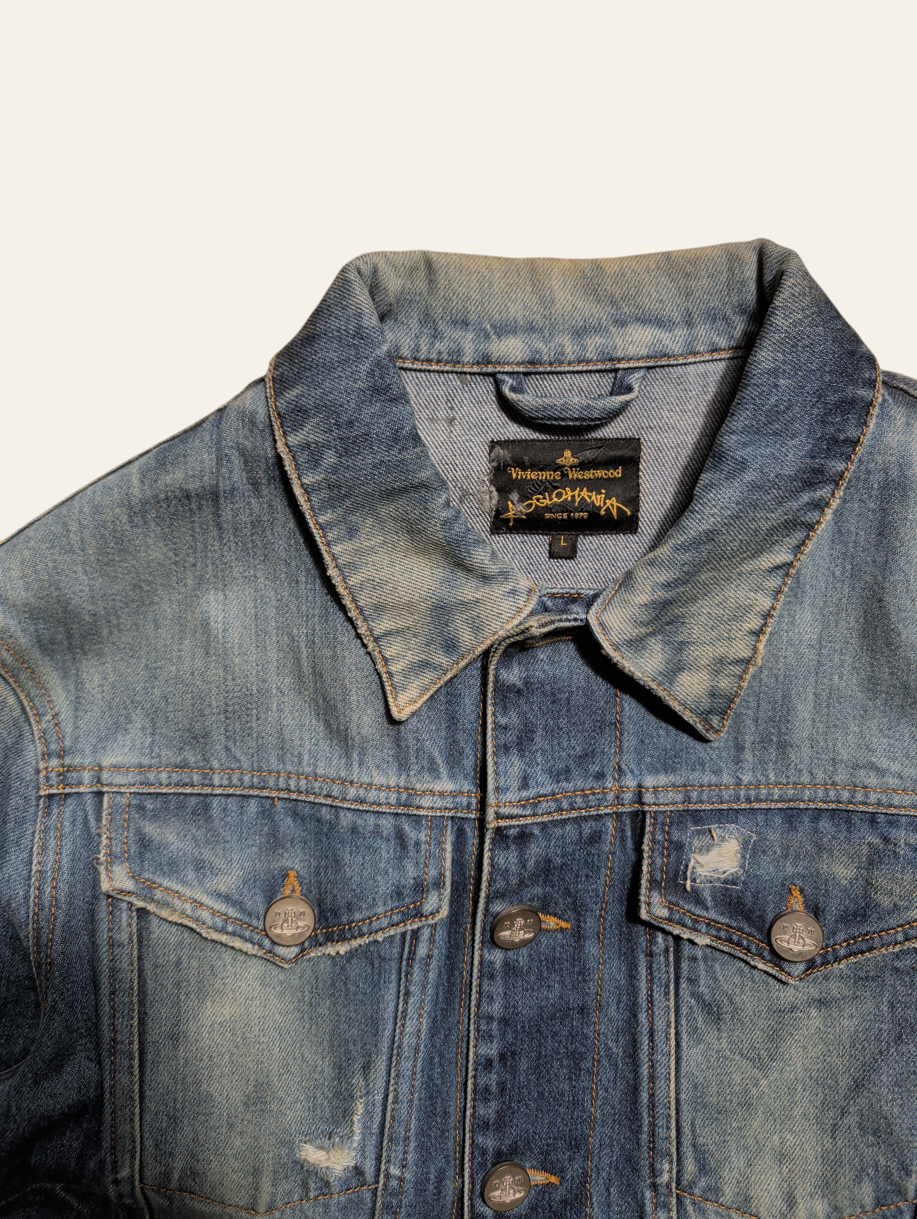 Vivienne Westwood Anglomania D.Ace Classic Denim Jacket – Size L