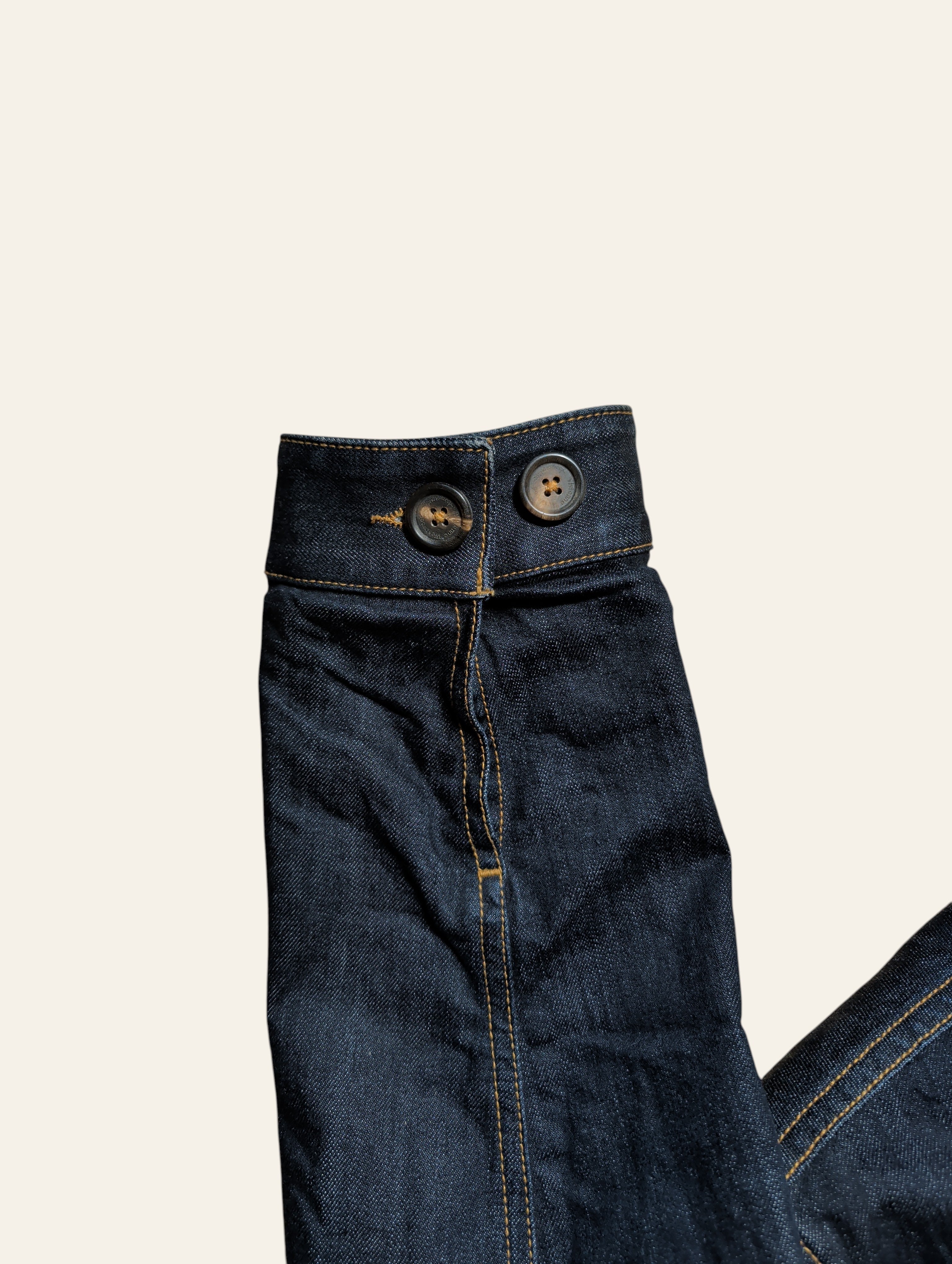 Vivienne Westwood Anglomania Classic Pleated Indigo Denim Jacket